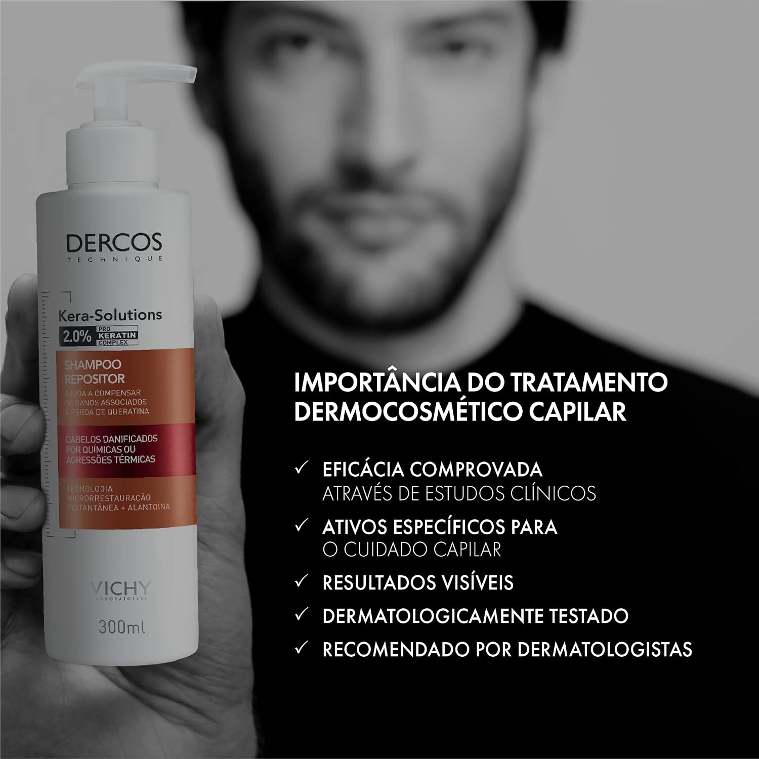 Vichy Dercos Shampoo Kera-Solutions 300ml
