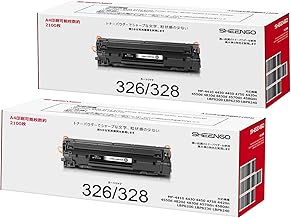 Compatible CRG-326/328 Toner Cartridge for Canon 326 328 (2,100 Yield) CRG-326 CRG-328 2-Pack for LBP6200 LBP6240 LBP6230 MF4580dn MF4570dn MF4550d 4450 MF4430 MF4420n MF4410 MF4750 MF4820d MF4830d MF4890dw MF4870dn