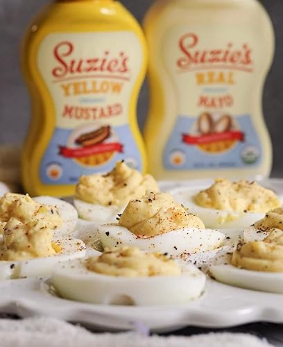 Miniatura 6 de Suzie's Mostaza Dijon orgánica 12oz (individual, 12, Fl Oz)