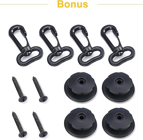 Miniatura 6 de Red de carga para SUV, bolsa de almacenamiento trasera universal para automóvil, pequeña malla elástica, organizador de red de bolsillo con 4