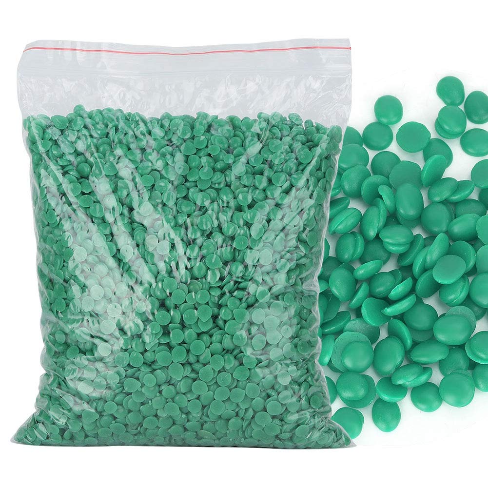 Perlina di cera cera per colata di gioielli,perle di cera per colata di gioielli per cera d'iniezione professionale (Verde)