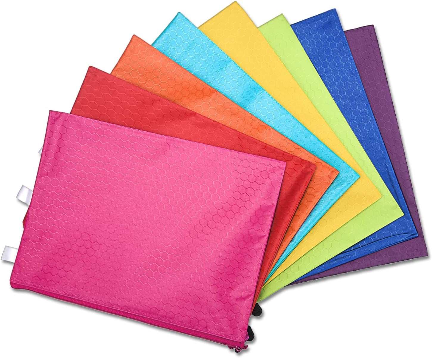 nssp ™ A3 Large Size Document Zip Bag/Pouch 12 INCH X 18 INCH - Multicolour (Pack of 10)-picture-49