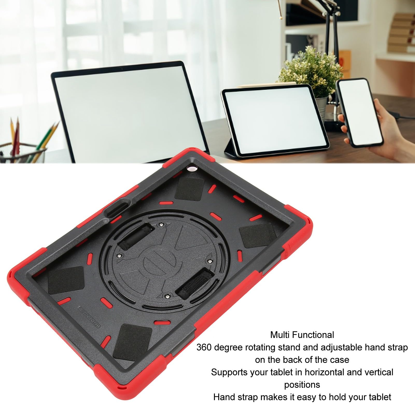 Custodia Robusta per Tablet con Protezione Anticaduta per Fire HD