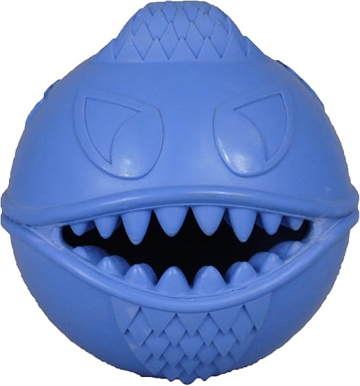 Pet Supplies Monster Mouth Jolly Pets Monster Ball Blue 3.5