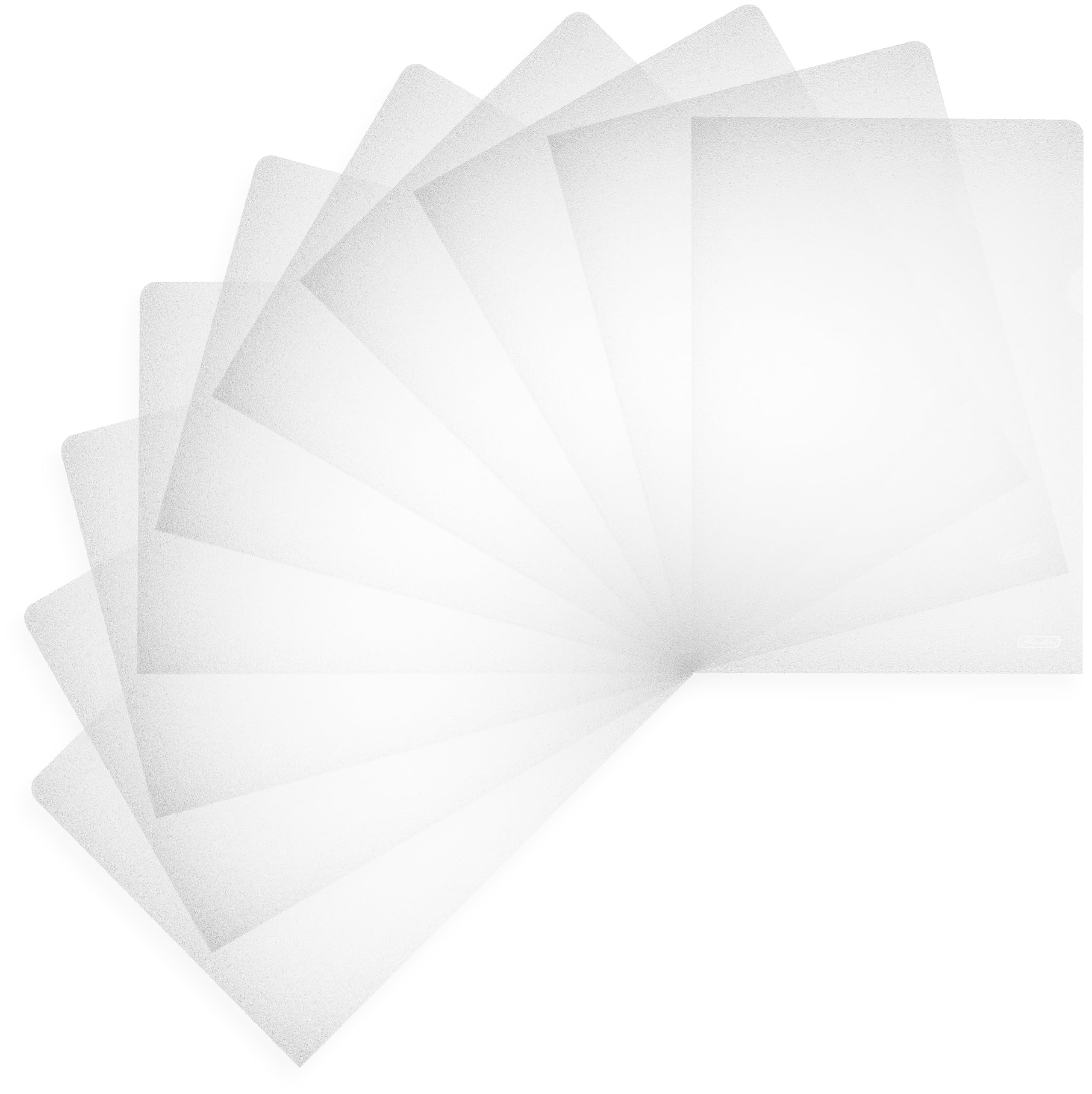 Herlitz 10843753 Aktenhülle A4 PP genarbt Eco., 100er Packung, dokumentenecht (500)