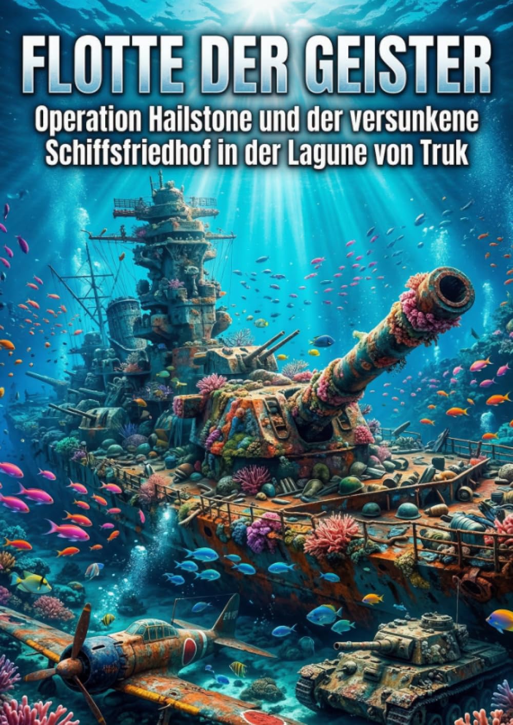 Flotte der Geister: Operation Hailstone und der versunkene Schiffsfriedhof in der Lagune von Truk