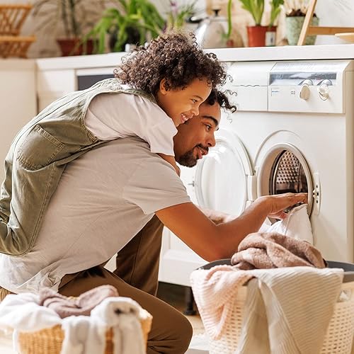 Miniatura 6 de MECCANIXITY Bolsa de filtro de cabello para lavadora, bolsa de malla flotante para filtrado de cabello, eliminación de pelo de mascotas, color azul