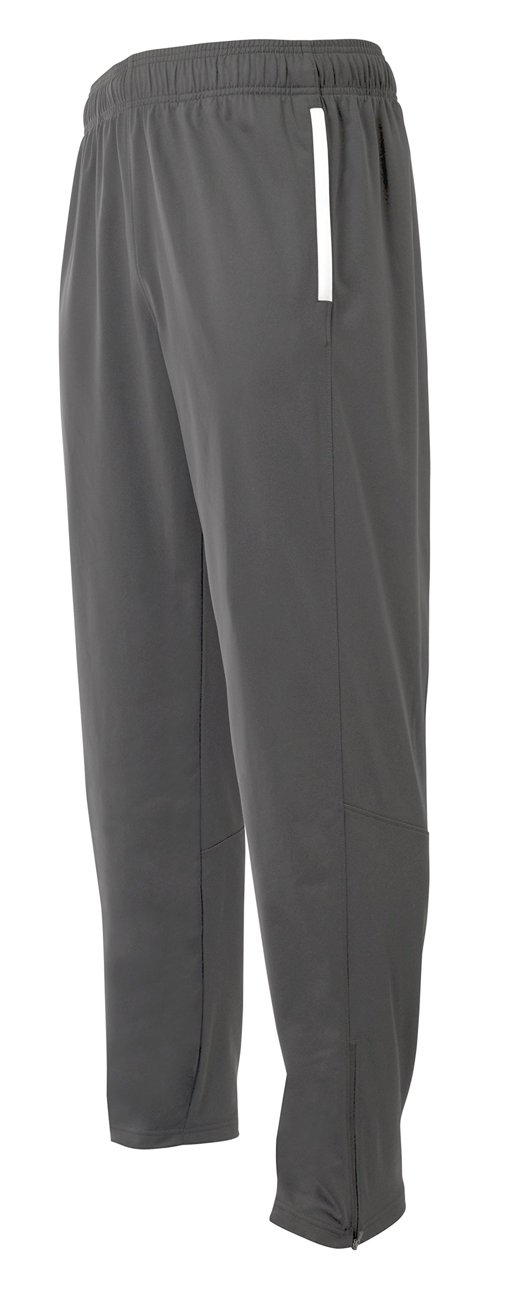 A4 Mens League Pant, Medium, Graphite/White