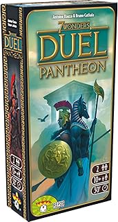 Asmodee , - 7 Wonders Duel : Pantheon, extension du jeu de plateau, édition en italien, 8037