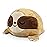TeeTurtle - The Original Reversible Sloth Plushie - Brown - Cute Sensory Fidget Stuffed Animals That Show Your Mood 3.5 inch