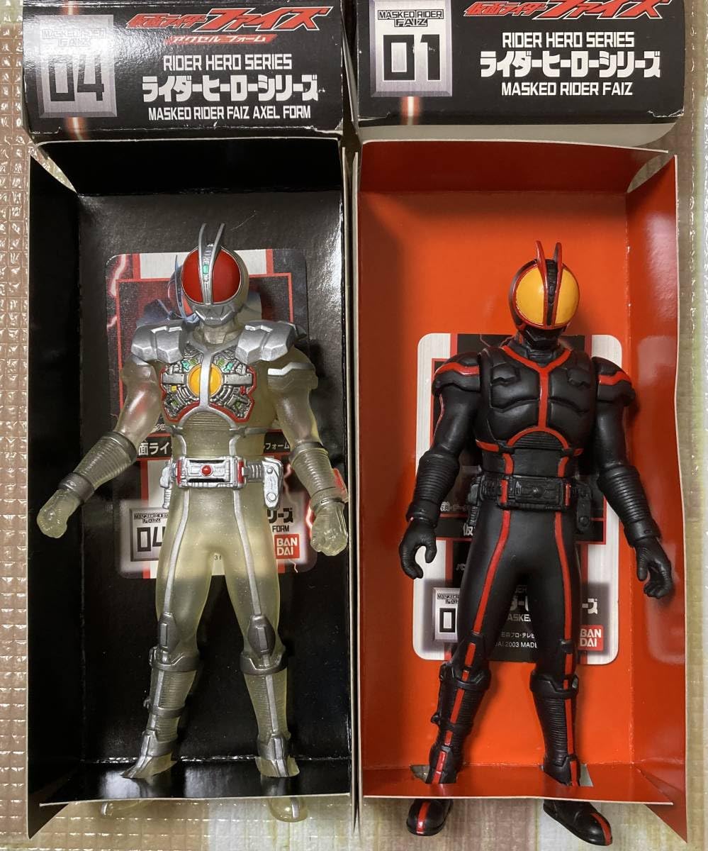 Amazon.co.jp: 7A01ソフビ仮面ライダーファイズ555WCC2003開催記念限定 