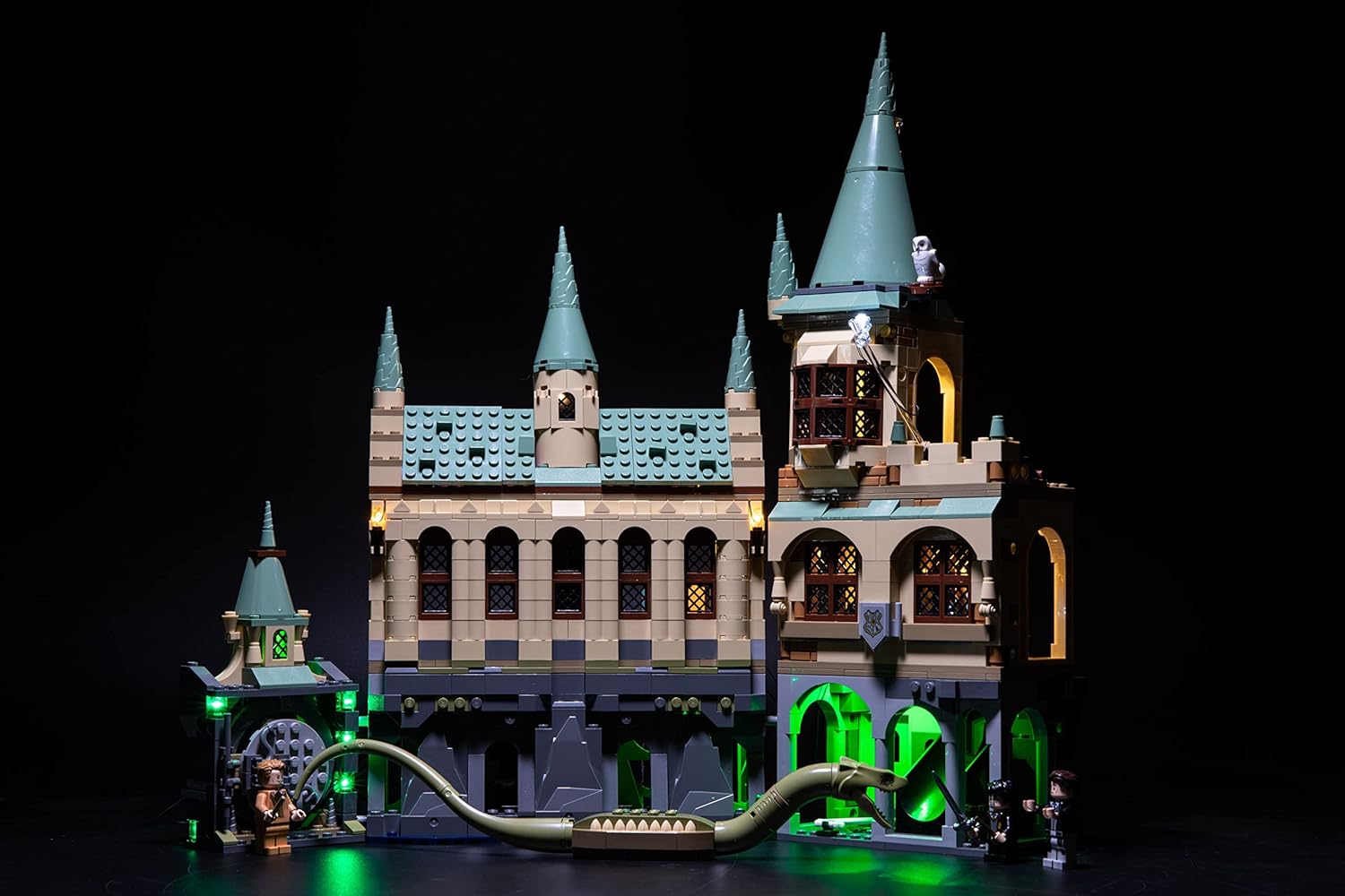 Brick Loot Deluxe LED Lighting Light Kit for Your Lego Harry Potter Chamber of Secrets Set 76389- (Note: Model is NOT Included) …