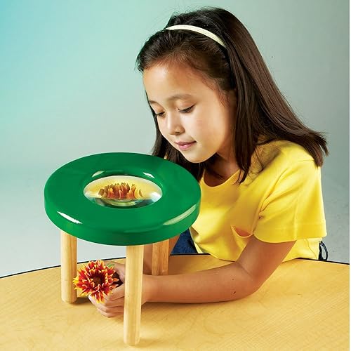 Miniatura 2 de Learning Resources Lupa de trípode de mesa, 4 lupas