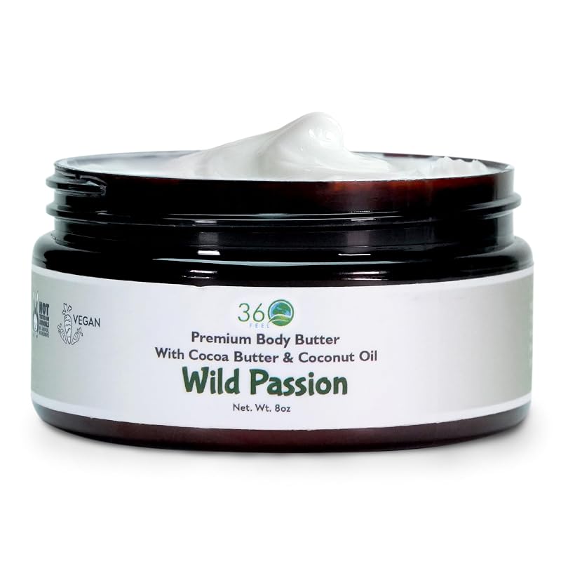 Manteiga corporal 360Feel Wild Passion, 227 g