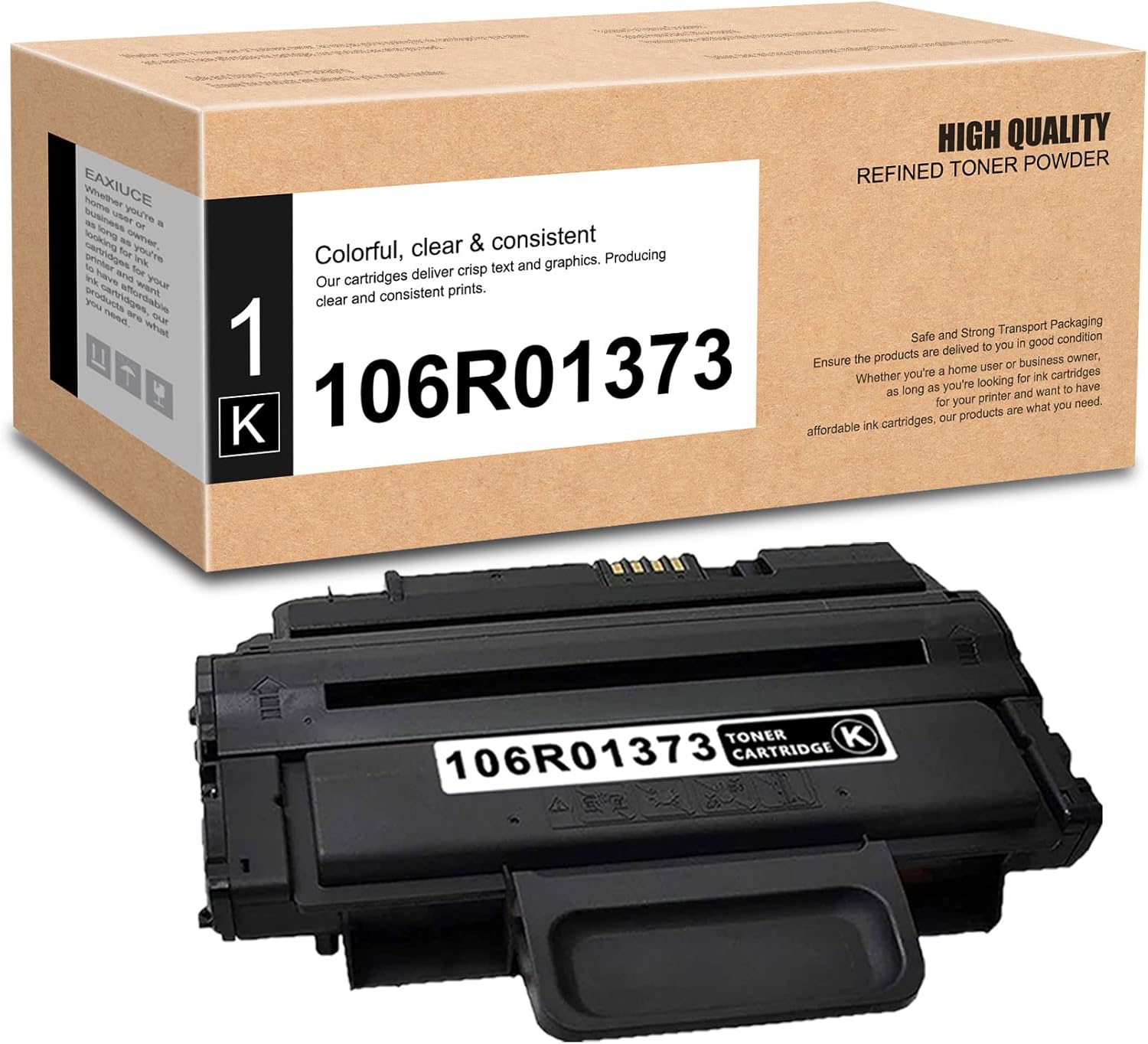 Phaser 3250 Toner Cartridge 106R01373 (1 Pack, Black) Replacement for Xerox Phaser 3250 3250D 3250DN Printer