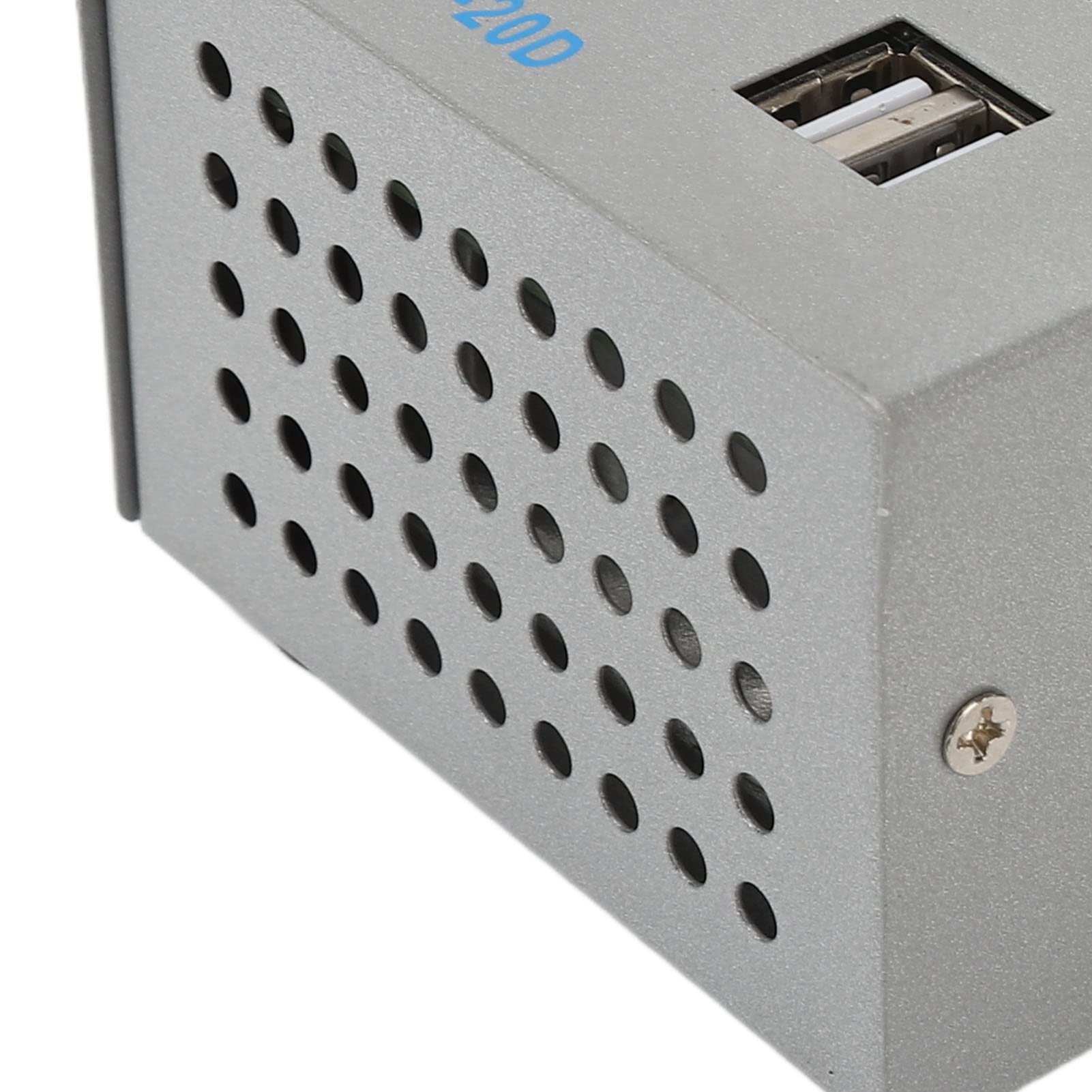 HD 75 20D koncentrator USB z zasilaniem, 20-portowy rozdzielacz USB, wielofunkcyjna stacja ładująca z cichym wentylatorem, uniwersalna konstrukcja wejściowa do telefonów, tabletów, aparatów
