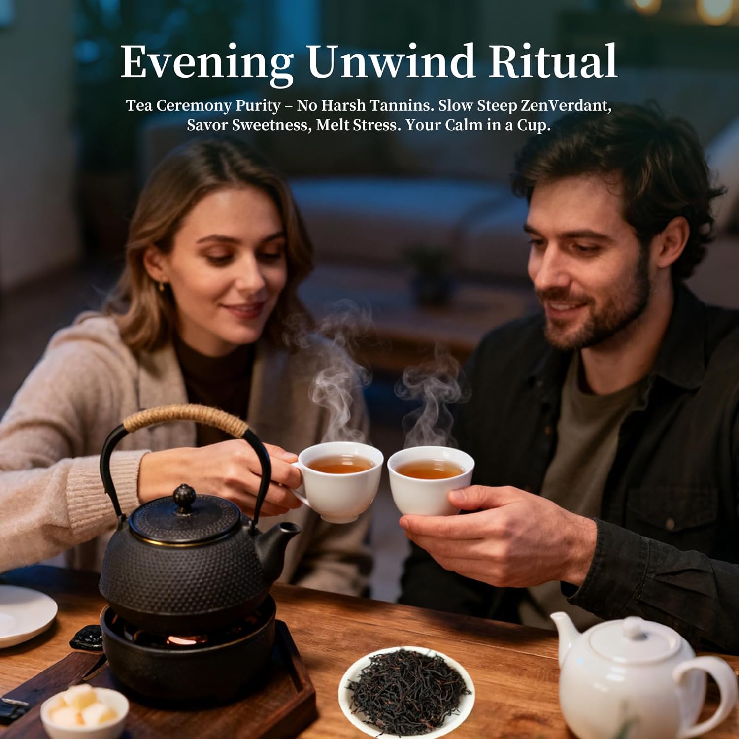 ZenVerdant Yunnan Forest Black Tea Loose Leaf (7 oz) – Handcrafted Whole Leaf with Natural Floral & Fruity Notes | Smooth, Caffeine-Rich & Supports Digestion | Premium Chinese Black Tea for Daily Rituals