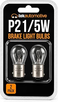 Tek Automotive P21/5W Bulb Brake Light 380 BAY15D 12V 21/5W - Twin Pack