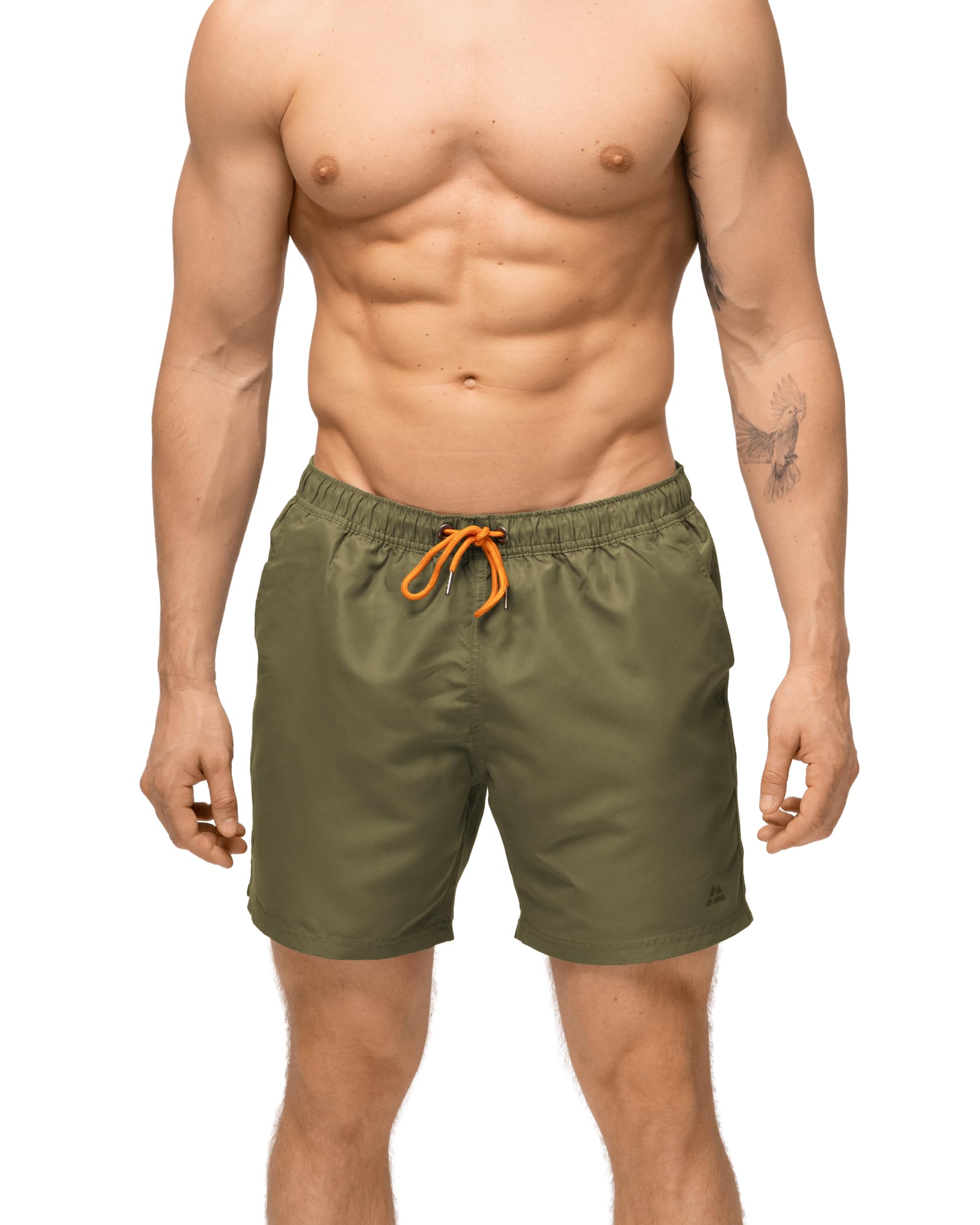 DANISH ENDURANCE Bañador Hombre de Secado Rápido, Traje de Baño, Playa, Piscina, Surf y Deporte