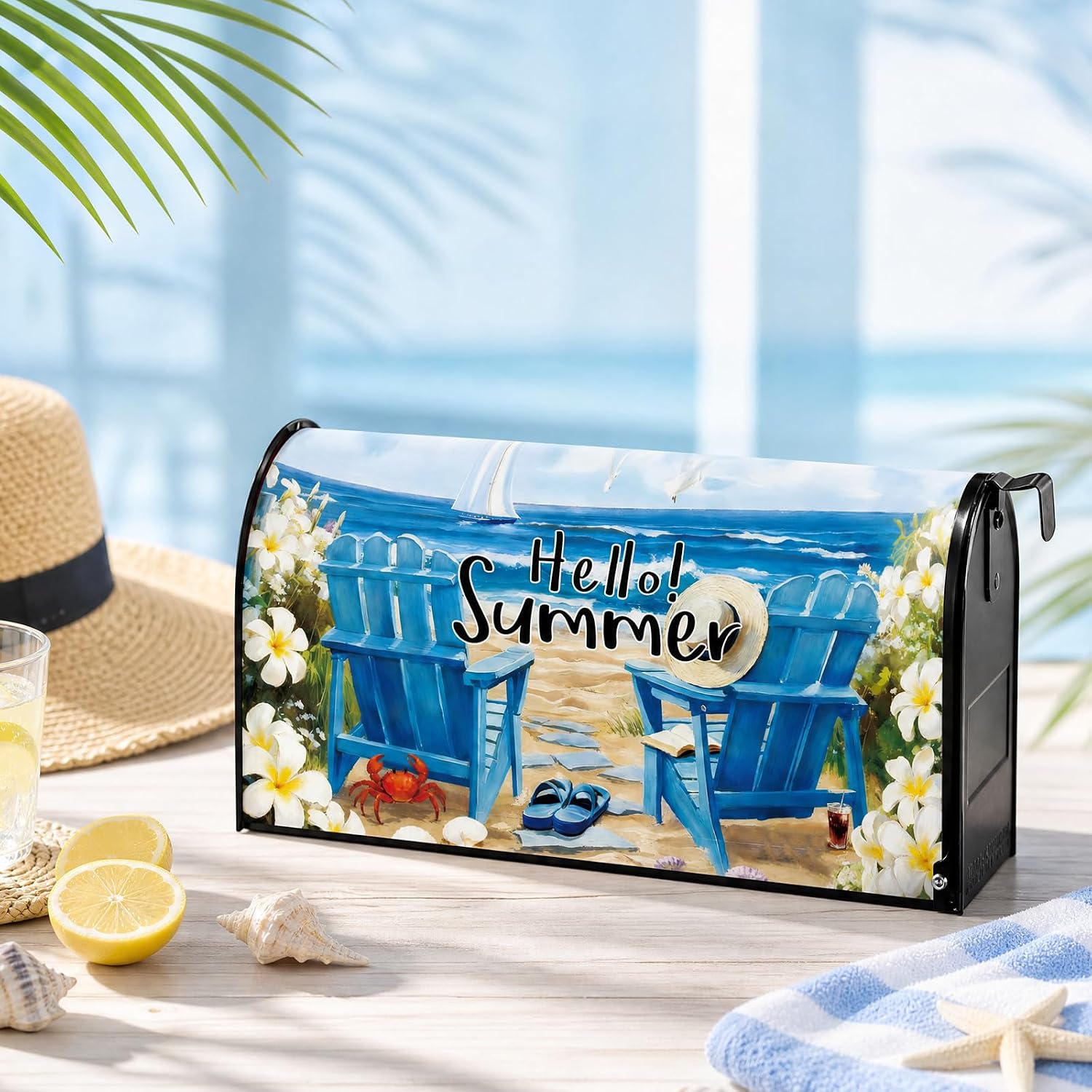 4 Pcs Mailbox Covers, Spring Summer Fall Winter Mail Box Covers