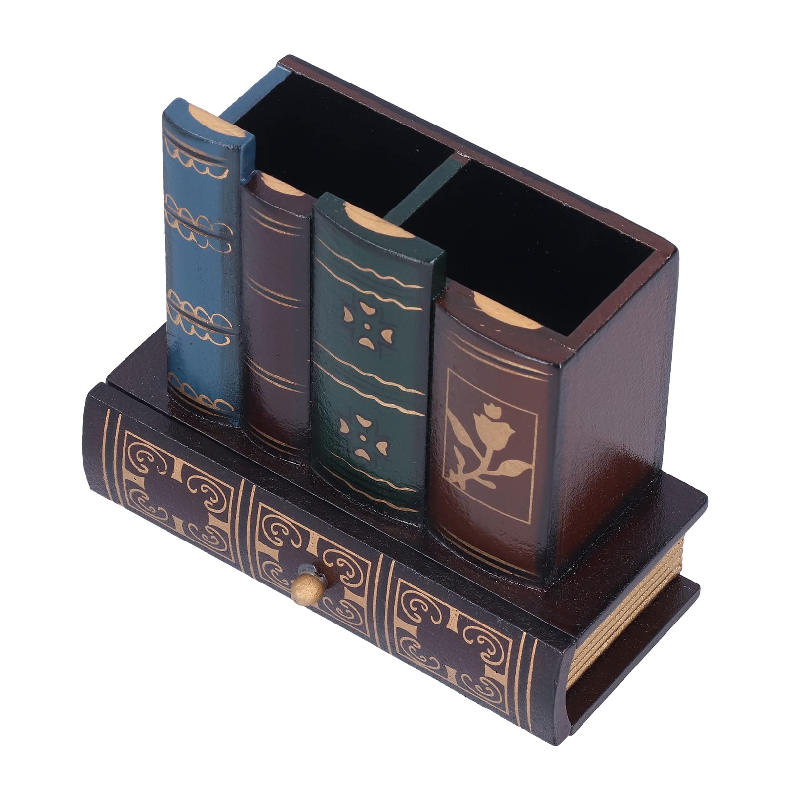 Boîte de rangement rétro GLOGLOW en style européen pour sublimer votre coin étude à la maison