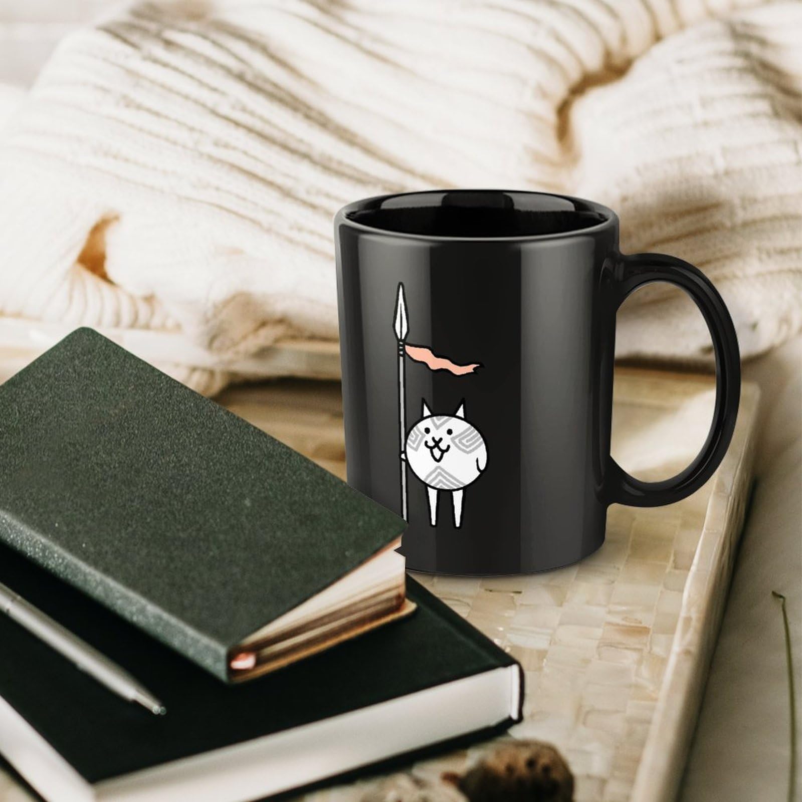 Amazon.co.jp: マグカップ にゃんこ大戦争 コーヒーカップ 330ml 陶器