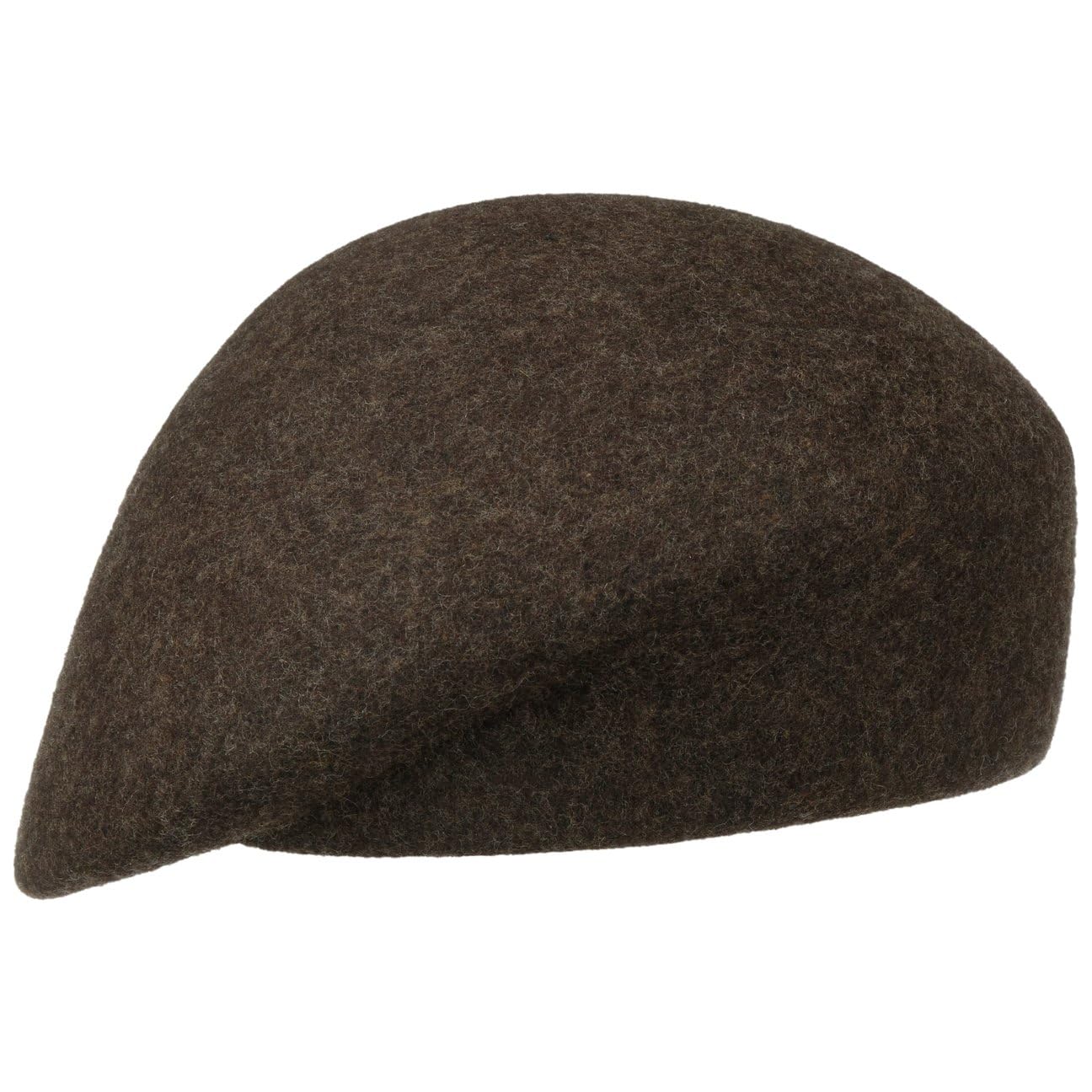 Lierys Fabiana Merino Beret Made in Italy Women Winter Brown One Size