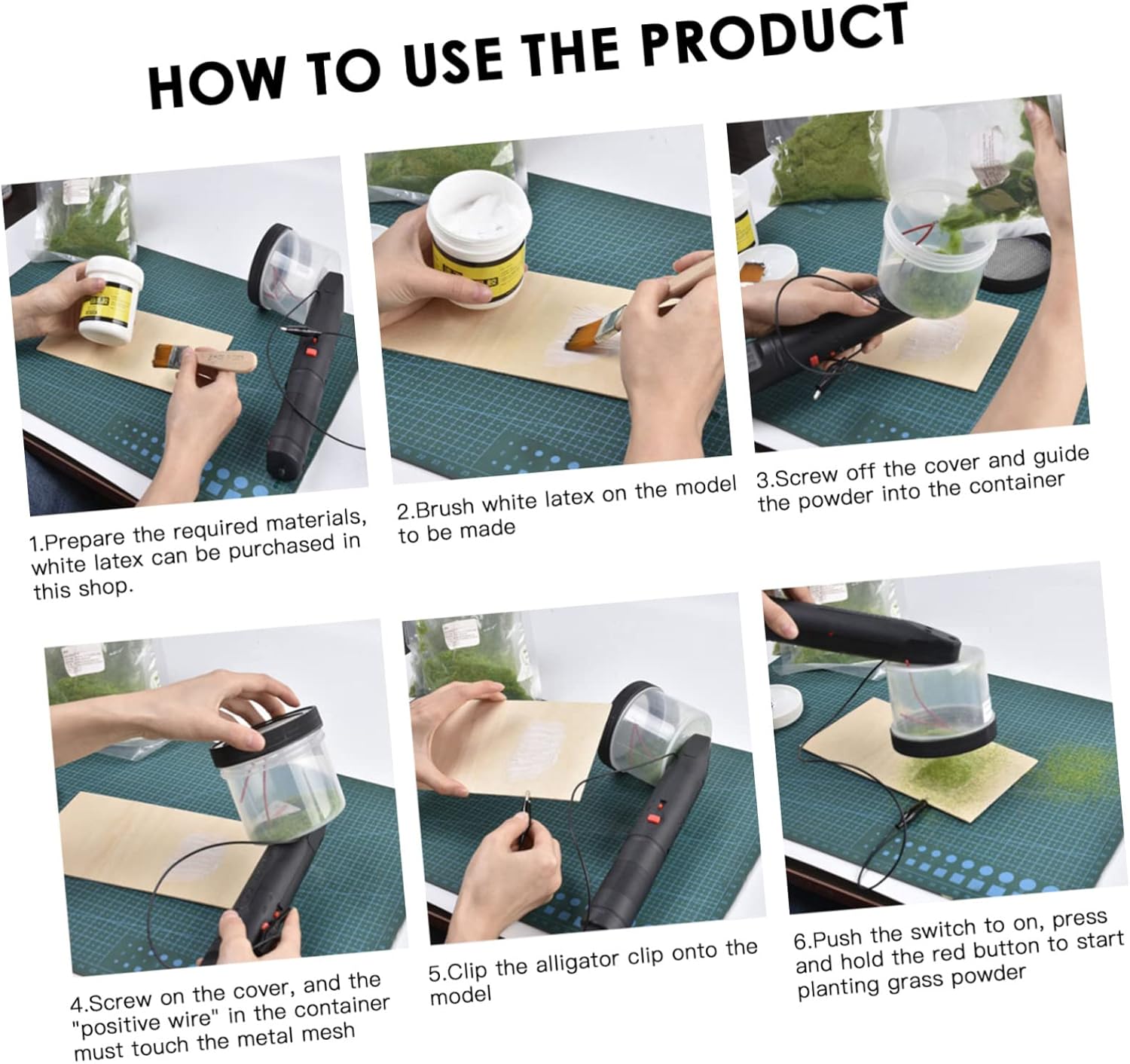 LEDMOMO 1セット 植草機 ップ フロッ 用 草植え 具 規模 の 作成に