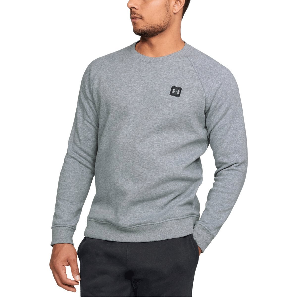 Under Armour Rival Fleece Crew, Comfortable & Breathable Long Sleeve Fleece, Men's Pullover Made With Fast-Drying Fabric Men — view 40
