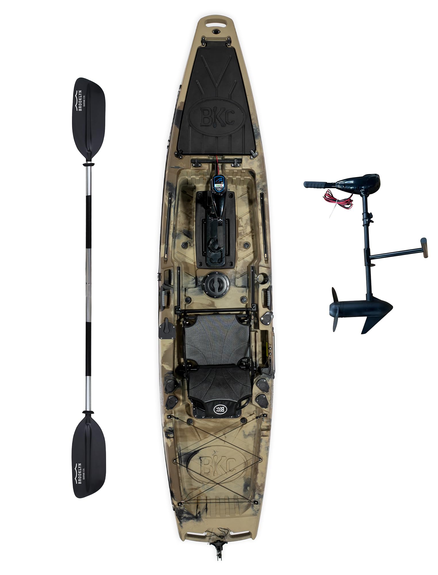 BKC Brooklyn 12.5 Pro Pedal Fishing Kayak