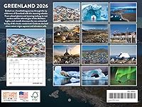 Vista 100 de Calendario de pared mensual 2025 de México, 12 meses, fabricado en Estados Unidos