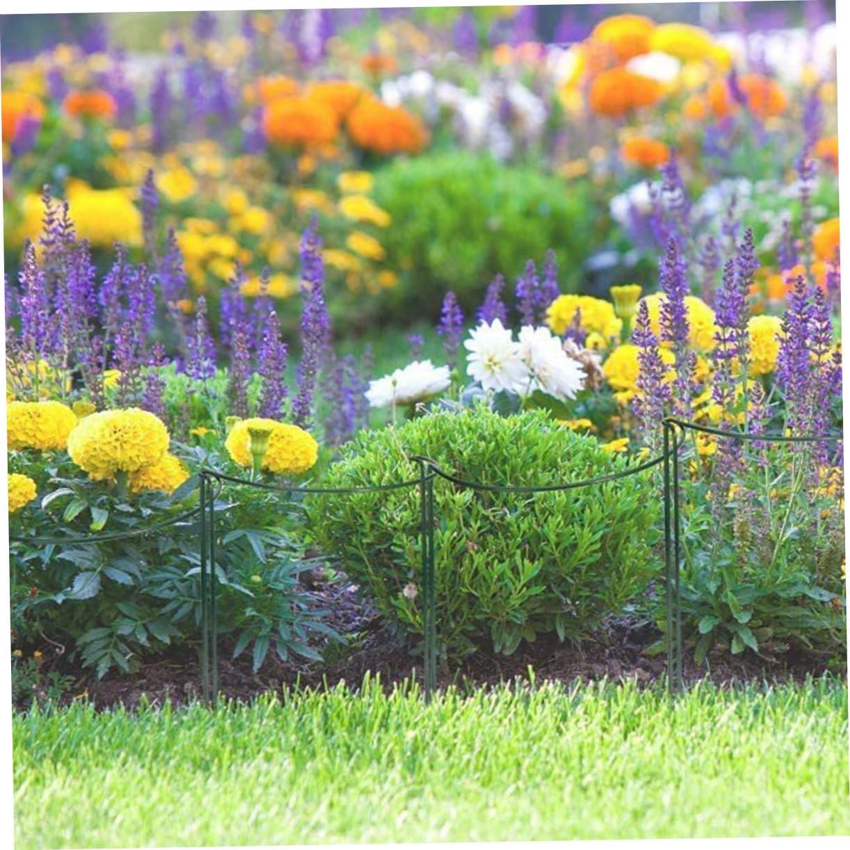 BESPORTBLE Tall Plant Support Stakes Set 8pcs Garden Plant Stakes for Climbing Potted Plant Ring Flower Support Frame Plant Support Stakes for Healthy Growth