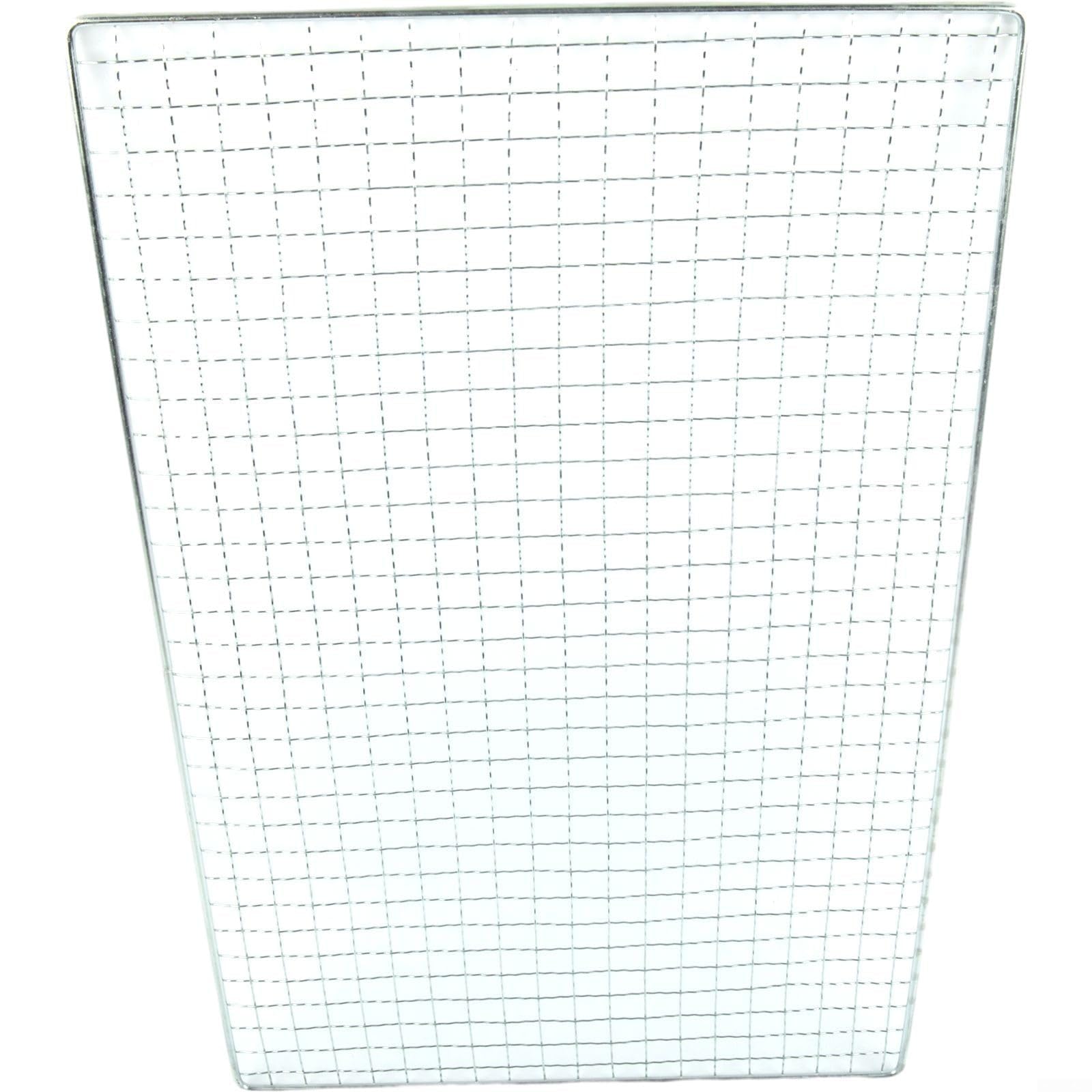 Rejilla para barbacoa, hierro galvanizado para una distribución uniforme del calor, ideal para barbacoas de fogata