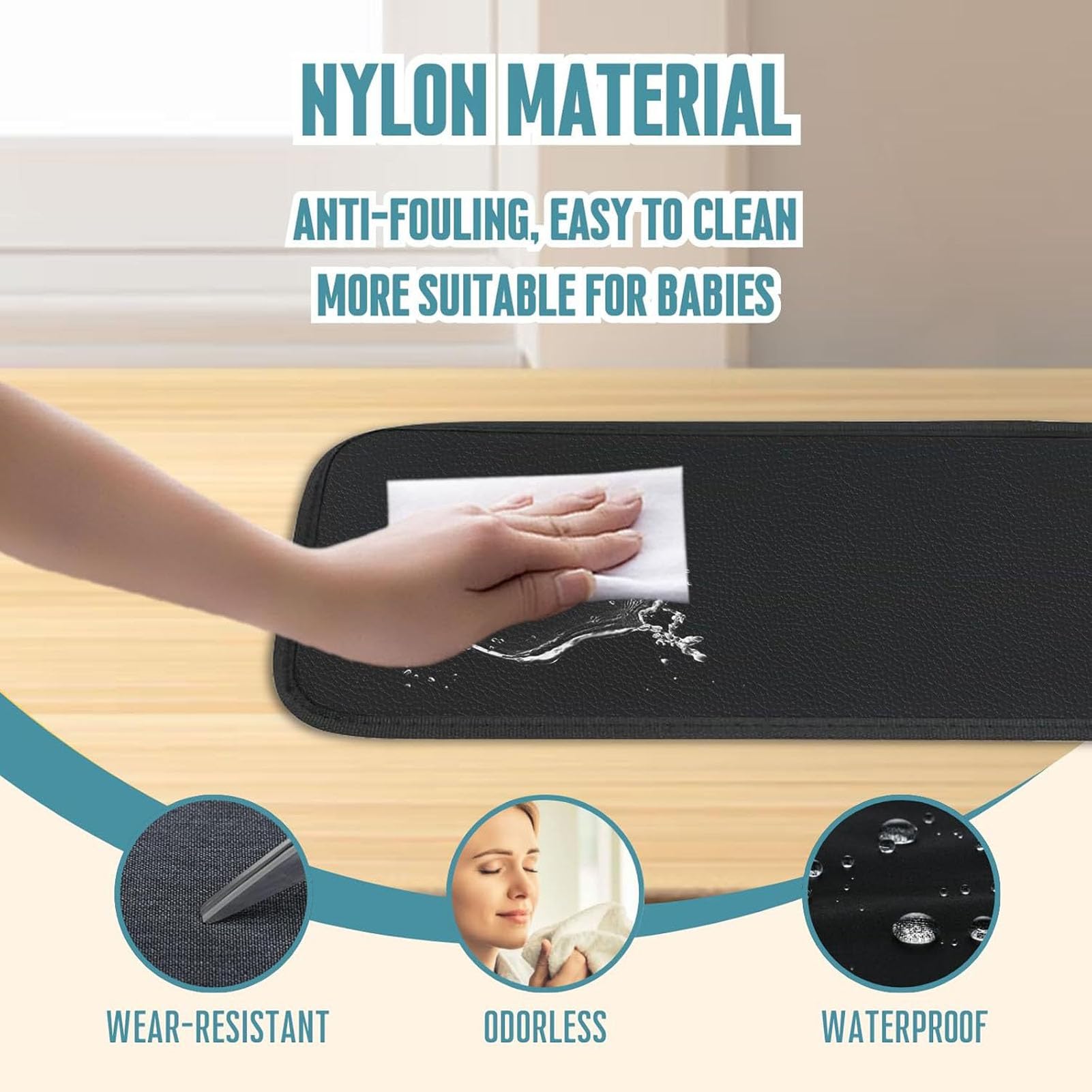 Sunicon Wagon Snack Tray Cup Holders Portable Oxford Fabric Non Slip Stroller Wagon Snack Plate for Eating (Sunicon1SPntr-11)