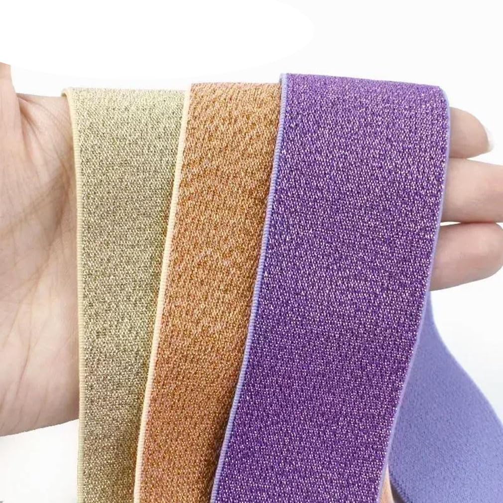2 5 Nylon Elastico Banda Gomma Cintura Spaghetti Strap Cintura Stretch Tape Cucito Accessorio