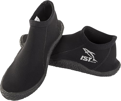 Miniatura 3 de IST - Botines de buceo de neopreno de 0.118in con suela de goma