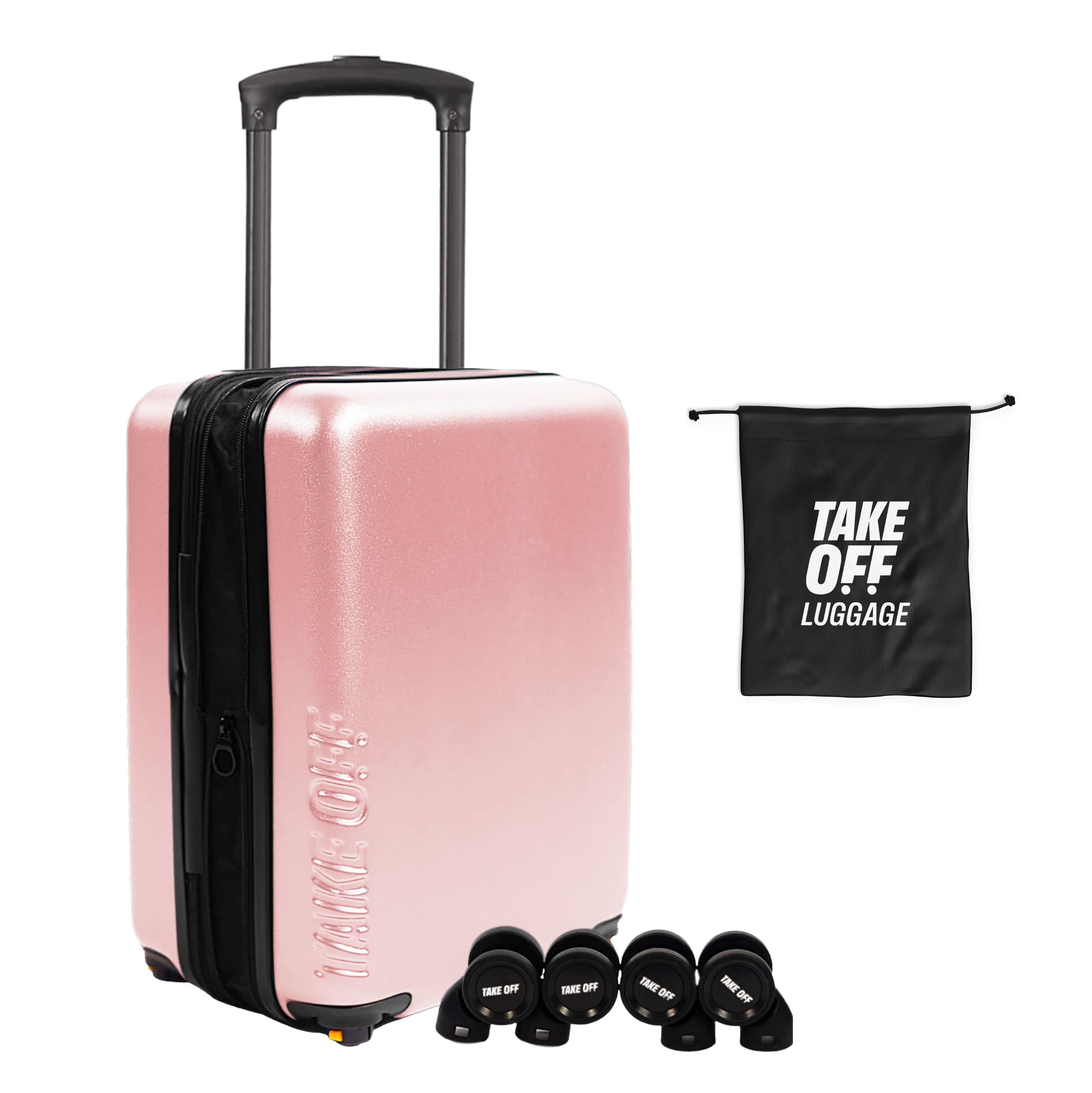Hardshell Carry On Converts to Underseater Hard shell Luggage