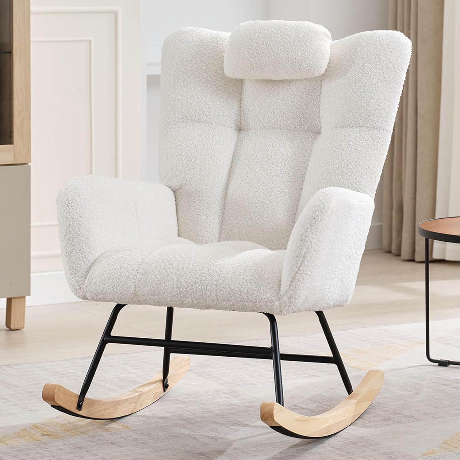 ANOBA ウッドハイバックチェア ホワイト | アウトドア用品・アウトドア ANOBA ウッドハイバックチェア ホワイト | アウトドア用品・アウトドア