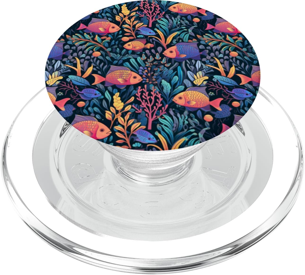 Enchanted Tropical Fish PopSockets MagSafe PopGrip for iPhone