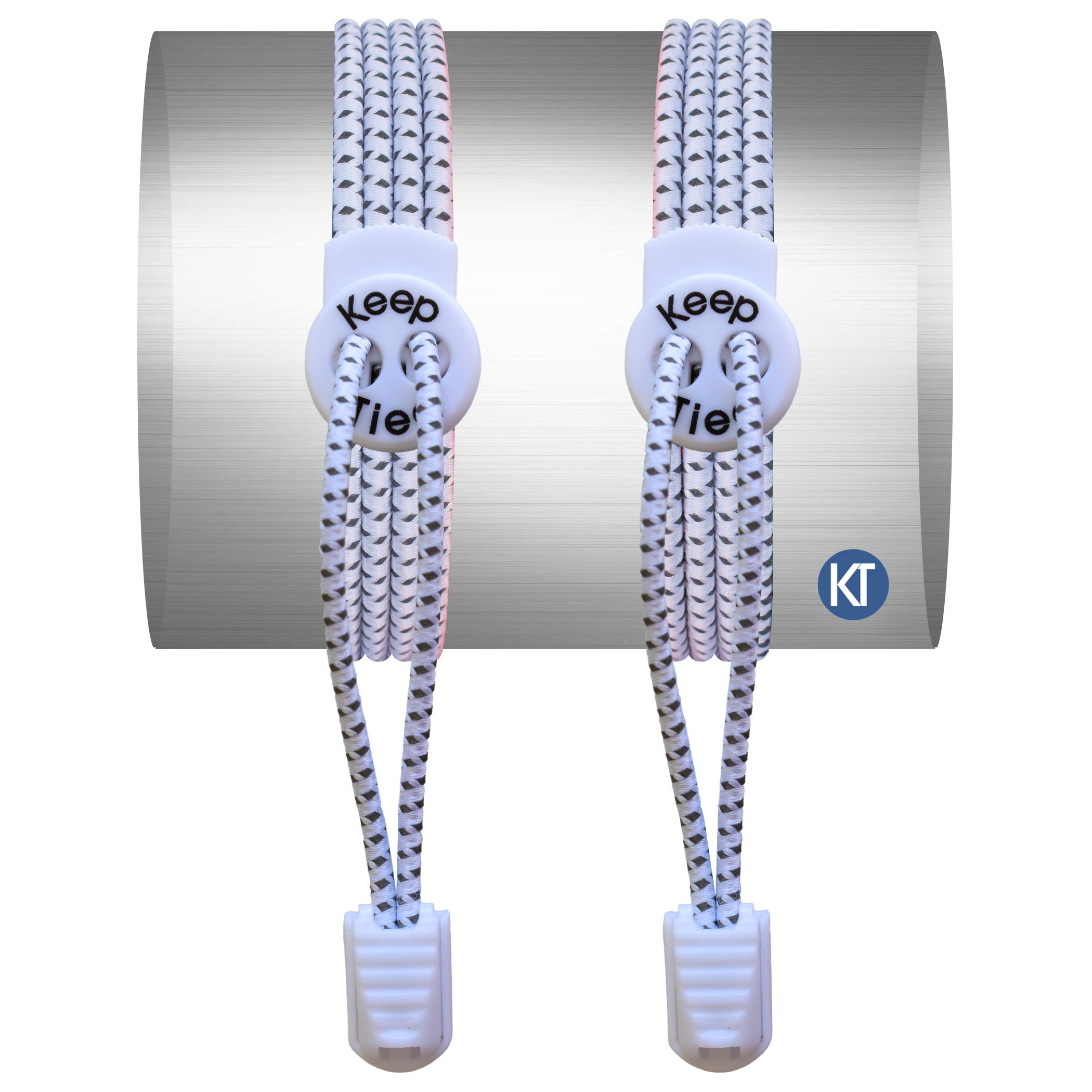 KeepTiedElastic No Tie Shoelaces - Reflective