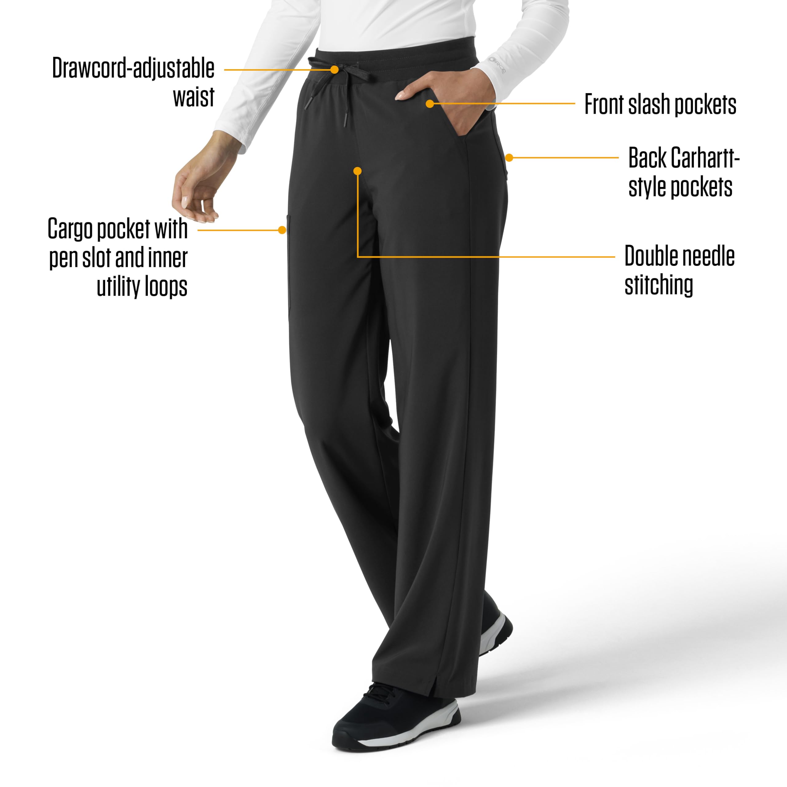 Carhartt Scrub Pant - Spodnie operacyjne Kobiety