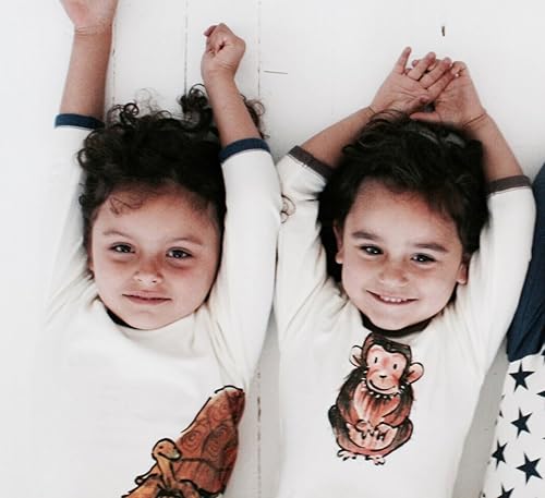 Miniatura 2 de Babysoy Jane Goodall - Camiseta de manga larga con diseño de animales