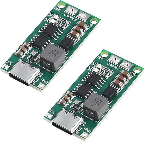Convertidor de impulso USB multicelda 2S 3S 4S Tipo-C a 8.4V 12.6V 16.8V Módulo de alimentación elevador LiPo polímero LiPo Li-Ion Cargador Placa de