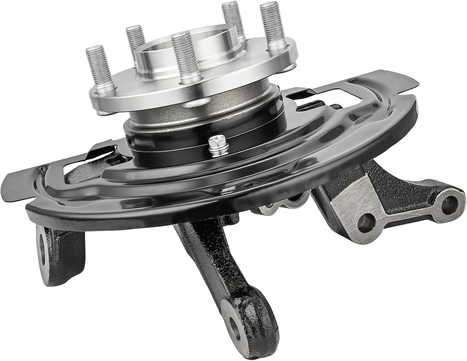 JLEO 698-423 Front Left Driver Side Steering Knuckle with Wheel Hub Assembly Replacement Fits for Nissan Altima 2002-2006 (3.5L),for Nissan Maxima 2004-2008 (All Models) Suspension Kit