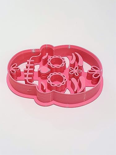 Miniatura 5 de T3D - Cortadores de galletas de calavera mexicana, adecuado para pasteles, galletas, molde de galletas de fondant para golosinas caseras y
