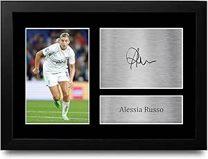 AC Milan Fan Geschenk - Gerahmtes Kaka & Shevchenko Autogramm Bild A4