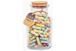 Happy Notes in a Capsule - Surprise Gift for Loved Ones (100 pcs)