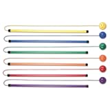 Twirl and Jump Set&colon; Rainbow 6 Pack Skip Hop Jump Rope for Kids Fitness & Fun