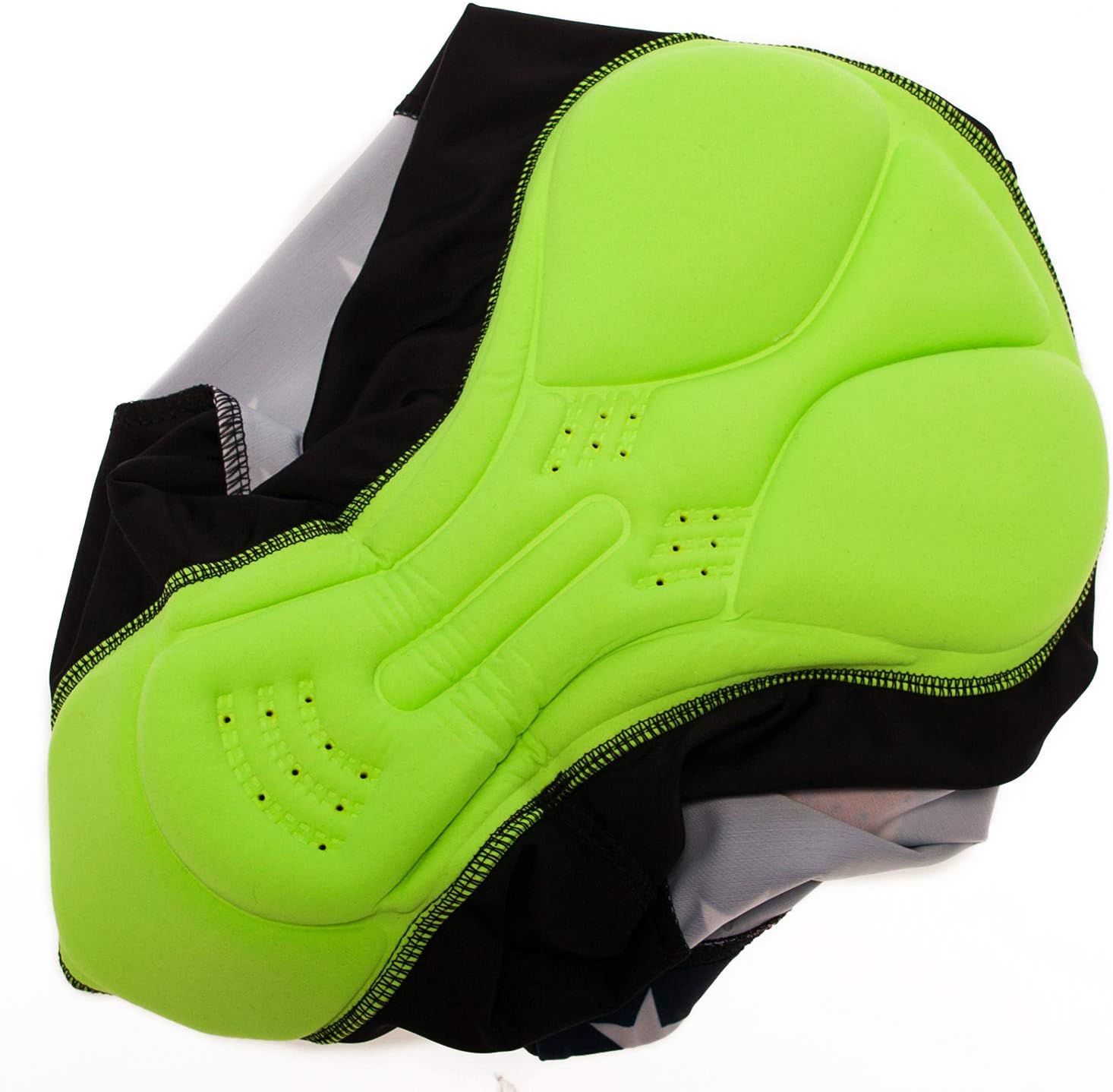 Men's Cycling Jersey Skull Sets Bike Shorts with 5D Gel Padded Reflective Quick-Dry