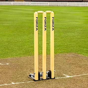 FORTRESS Forza Spring Back Cricket Stumps Freestanding Wicket Set